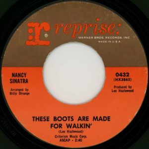 These boots are made for walking
