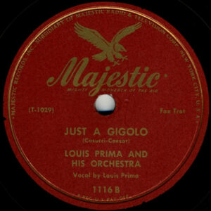 Just a gigolo