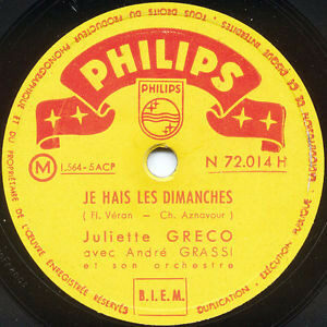 Je hais les dimanches