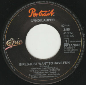 CYNDI LAUPER – Girls just want to have fun – Histoires des chansons