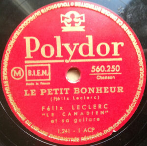 Le petit bonheur
