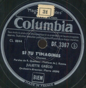 Si tu t’imagines