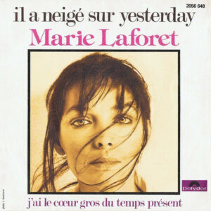 Il a neigé sur yesterday