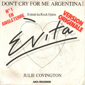 Don’t cry for me Argentina
