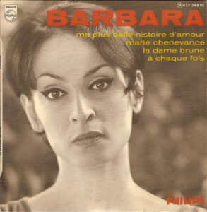 La dame brune